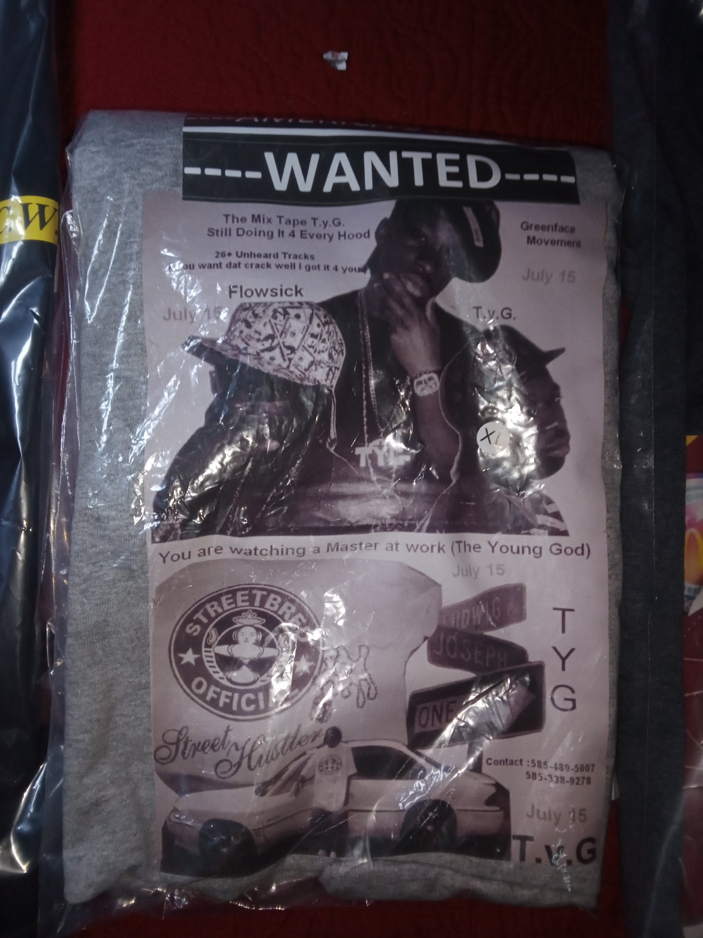 T.Y.G. MERCH🎙️(XL) T-Shirts