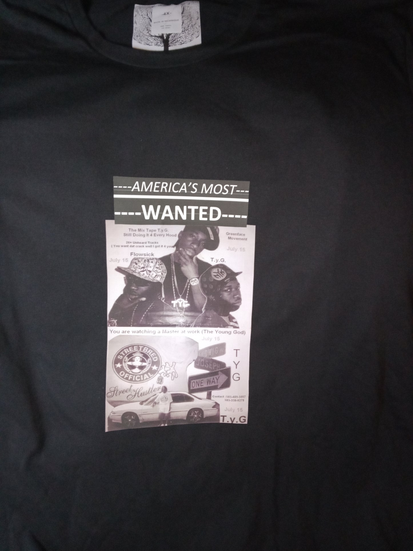 T.Y.G. MERCH🎙️(4X) T-Shirts