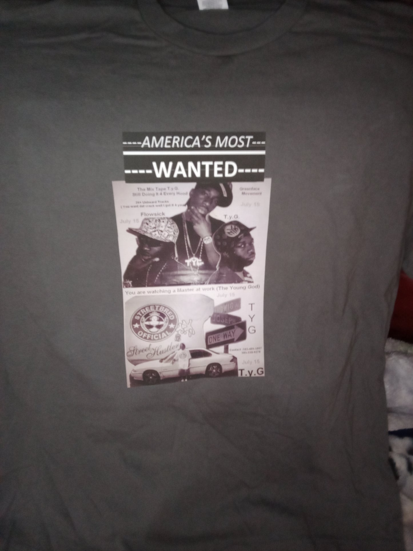 T.Y.G. MERCH🎙️(XL) T-Shirts