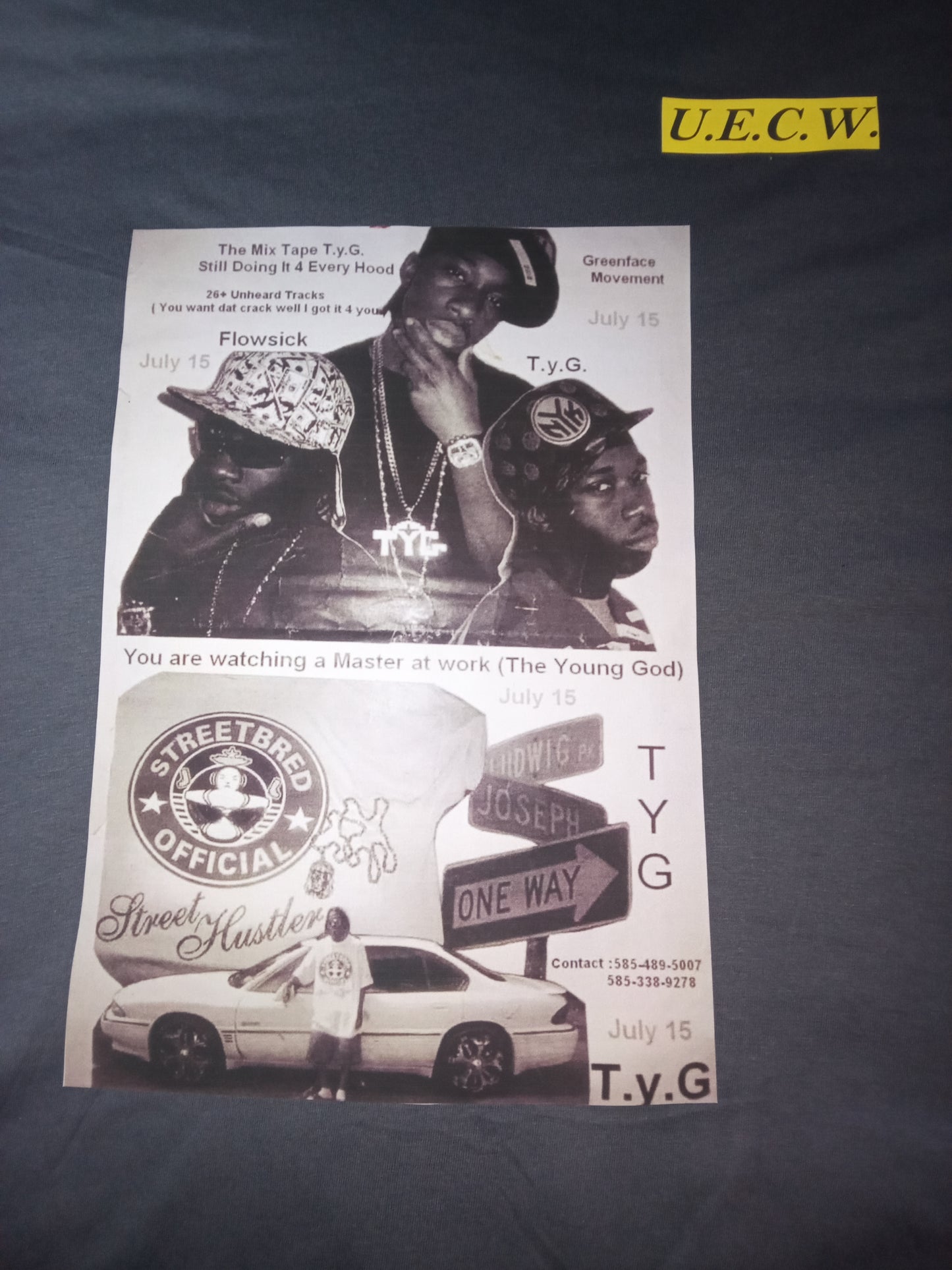 UECW MERCH (L) YOUTH T-SHIRTS