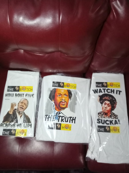 THE🐐B🤬TCH / THE🐐H🤬E : T-SHIRTS